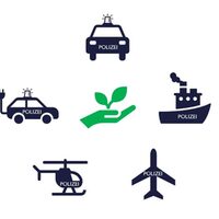 Schaubild zur Nachhaltigkeit bei Einsatzfahrzeugen