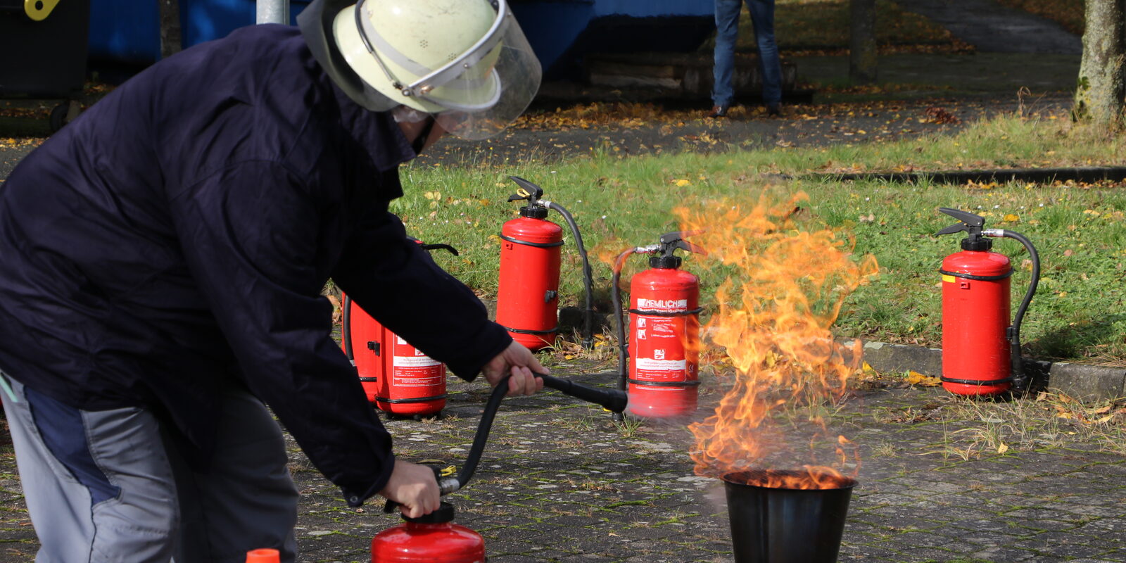 Foto: Brandschutzübung