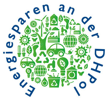 Logo Energiesparen an der DHPol