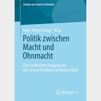 Buchumschlag "Politik zwischen Macht und Ohnmacht!