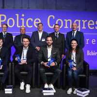 Preisübergabe Zukunftspreis Polizeiarbeit